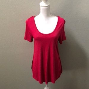 Cranberry colored old navy top